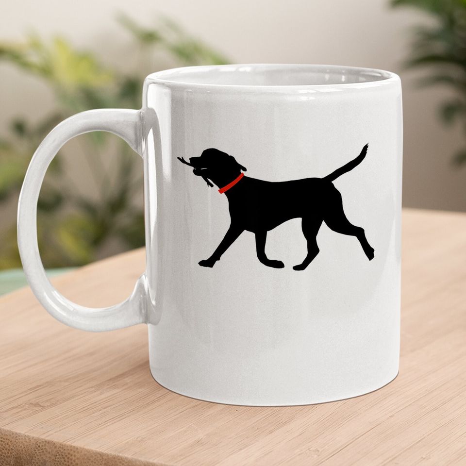 Labrador Retriever Coffee Mug Play Fetch Black Lab Coffee Mug