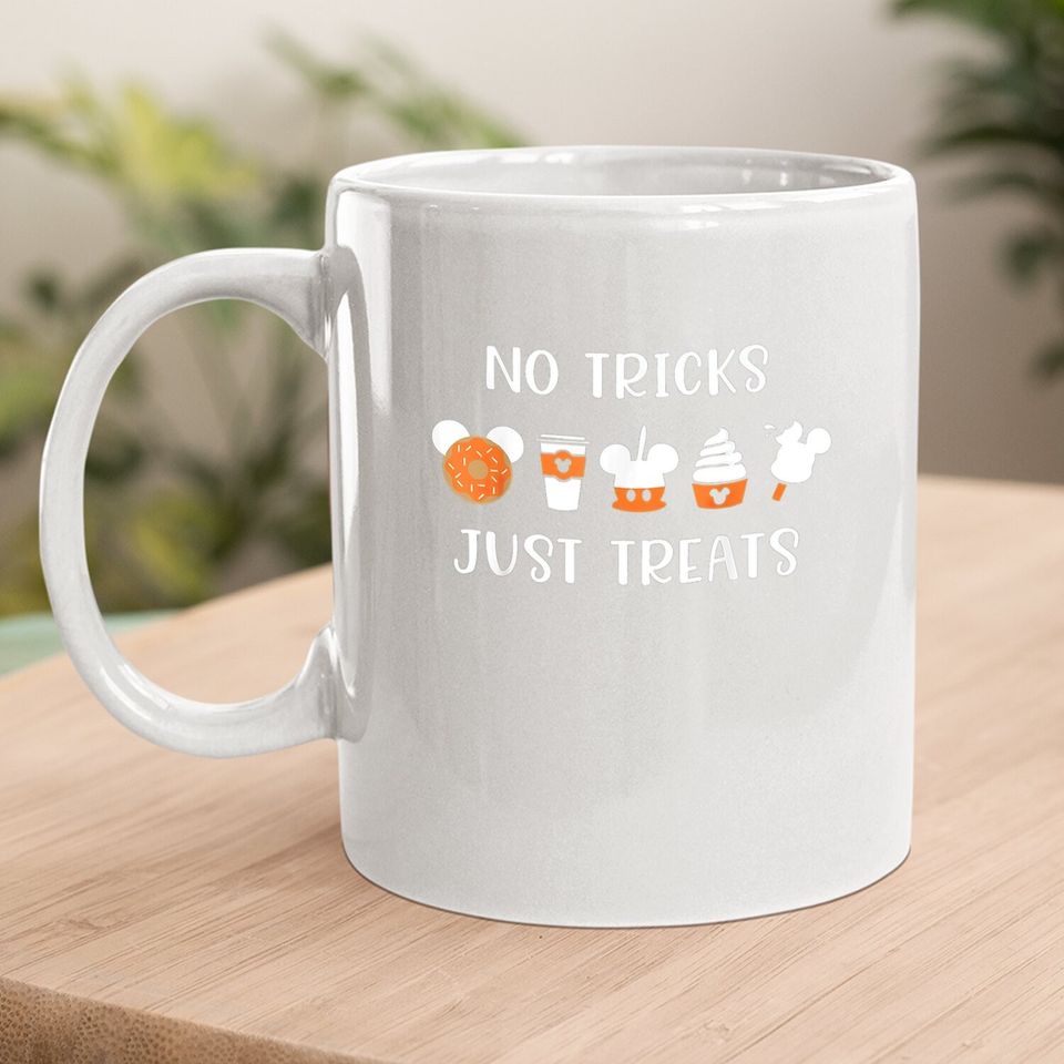 Funny Halloween No Tricks Just Treats Pumpkin Spice Coffee Mug