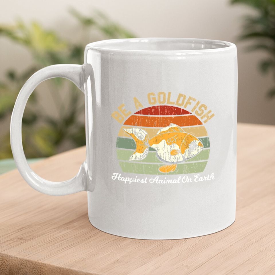 Be A Goldfish For A Soccer Motivational Quote Coffee Mug
