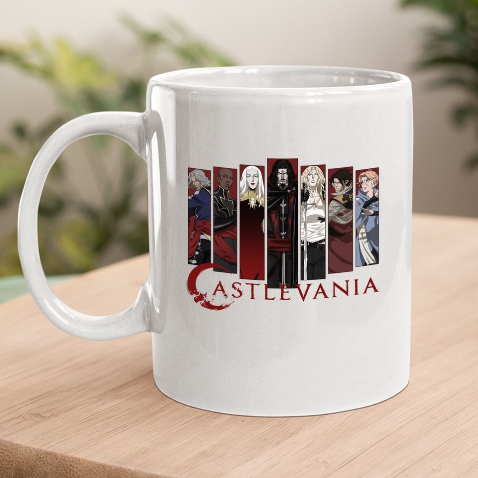 Castlevania Character Panels Coffee Mug