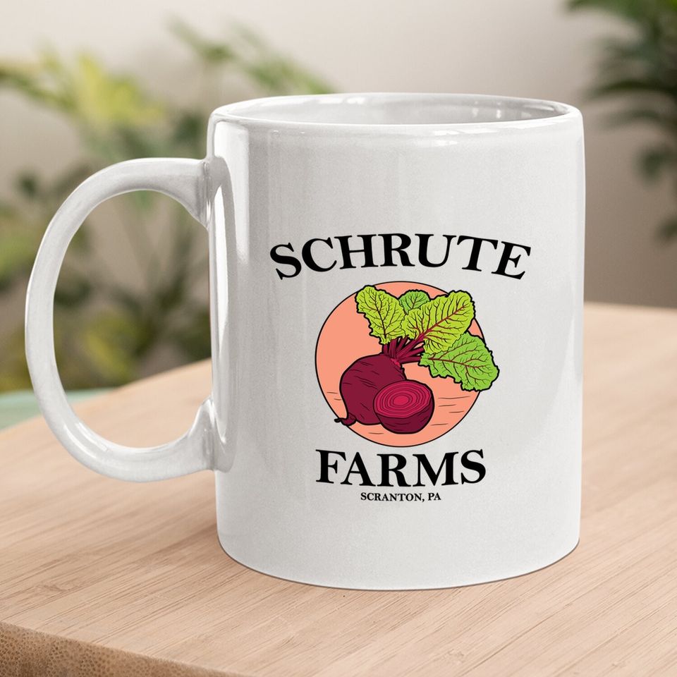 Schrute Farms Beets Office Parody Original Design Coffee Mug