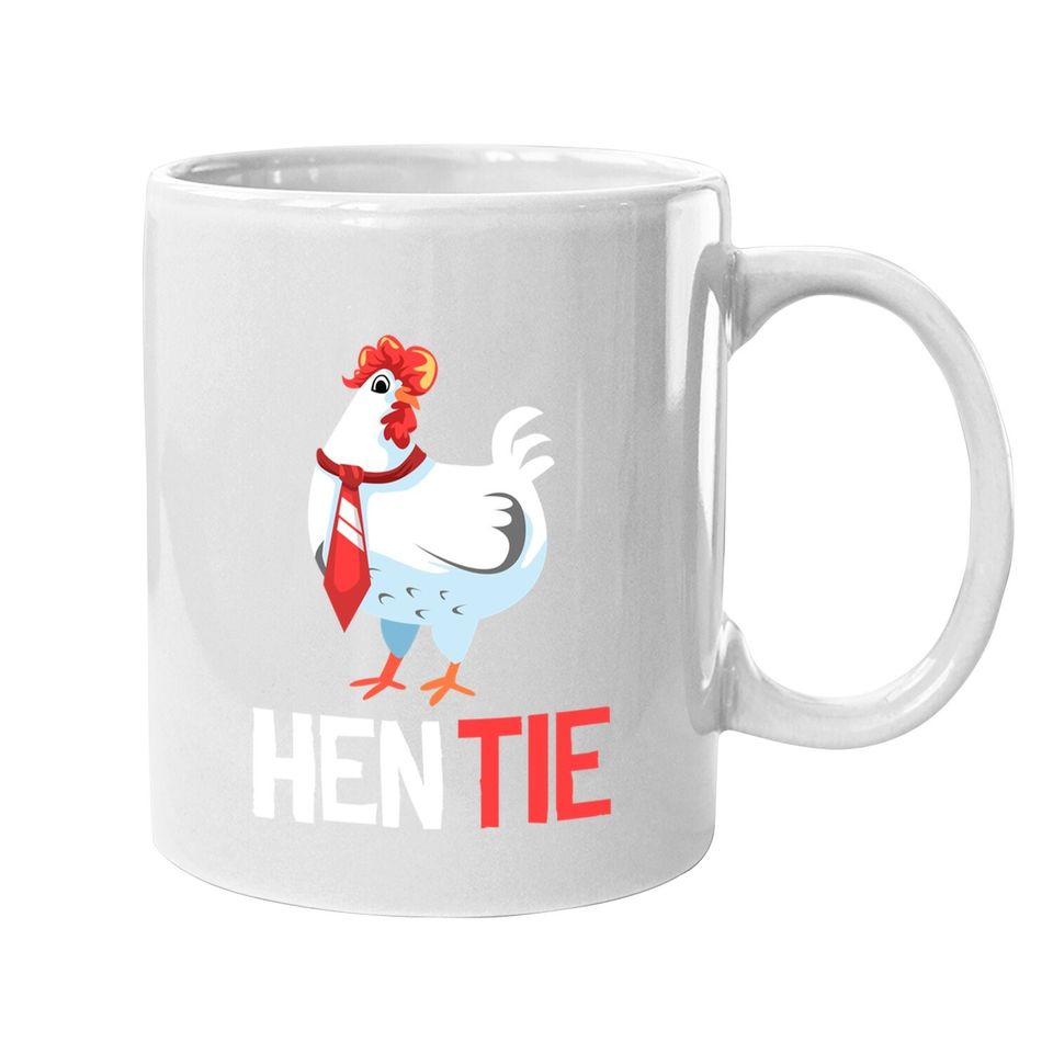 Hen Tie Gift For Chicken Japanese Anime Coffee Mug