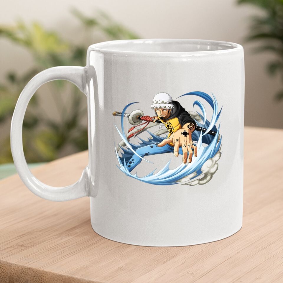 One Piece Trafalgar D. Water Law Coffee Mug