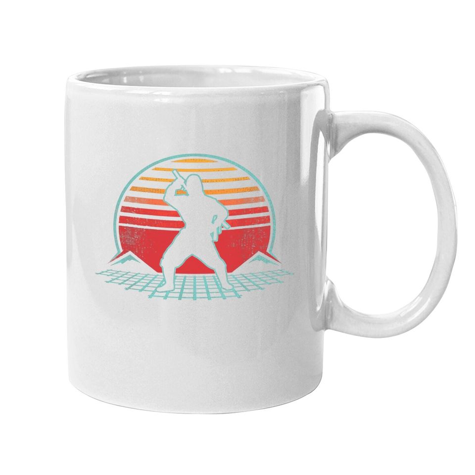Ninja Shinobi Warrior Vintage 80s Coffee Mug