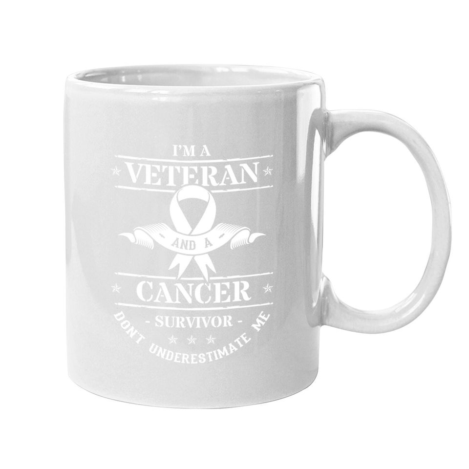 Cancer Survivor Veteran Chemotherapy Warrior Coffee Mug