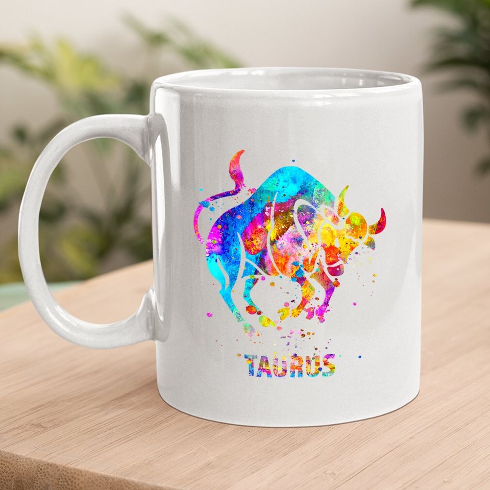 Taurus Zodiac Sign Coffee Mug