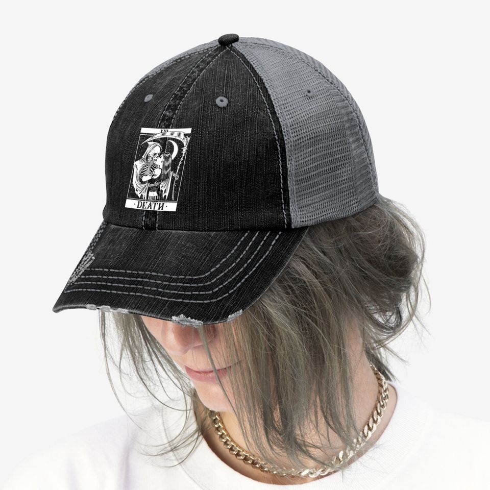 Blackcraft Vintage Death Tarot 13 Card Trucker Hat