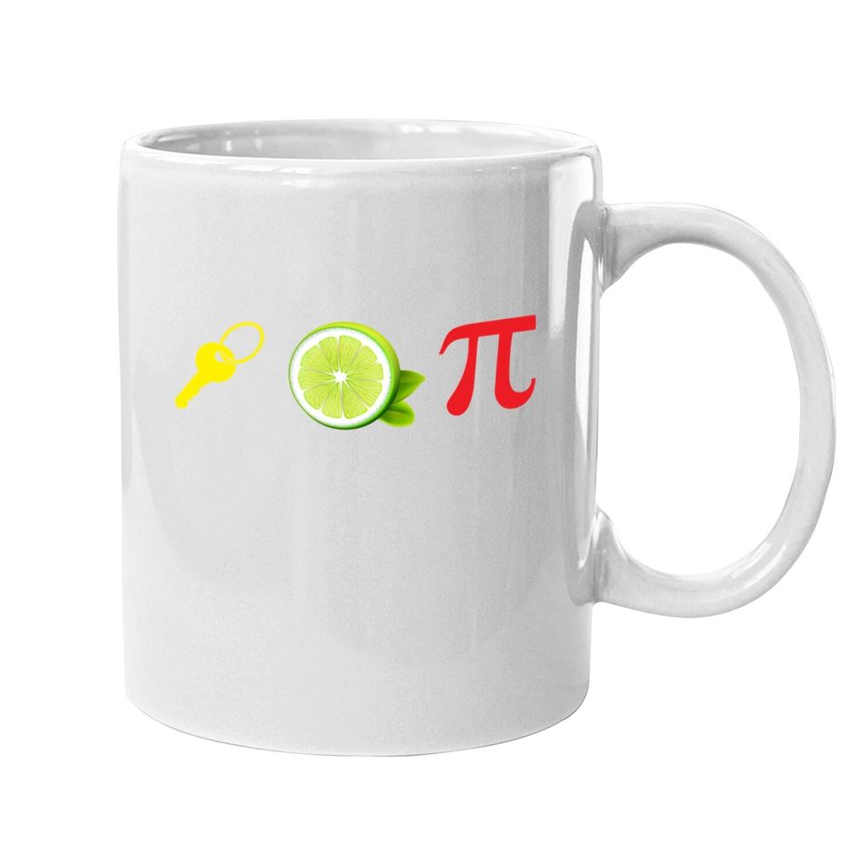 Key Lime Pi Funny Pi Day 2021 Math Nerd Geek Engineer Coffee Mug