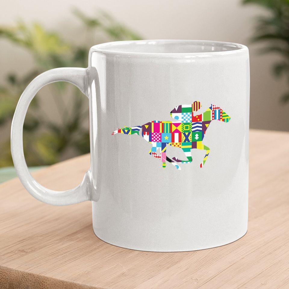 Kentucky Horse Racing Silks Coffee Mug