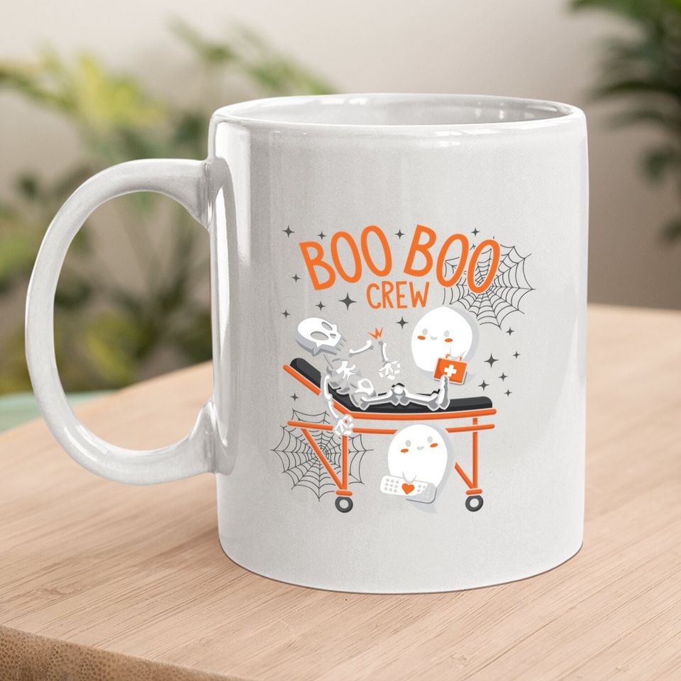 Boo Boo Crew Ghost Doctor Paramedic Coffee Mug