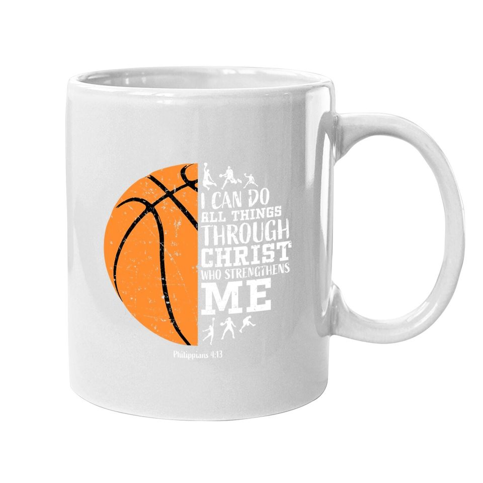 Christian Basketball Coffee Mug
