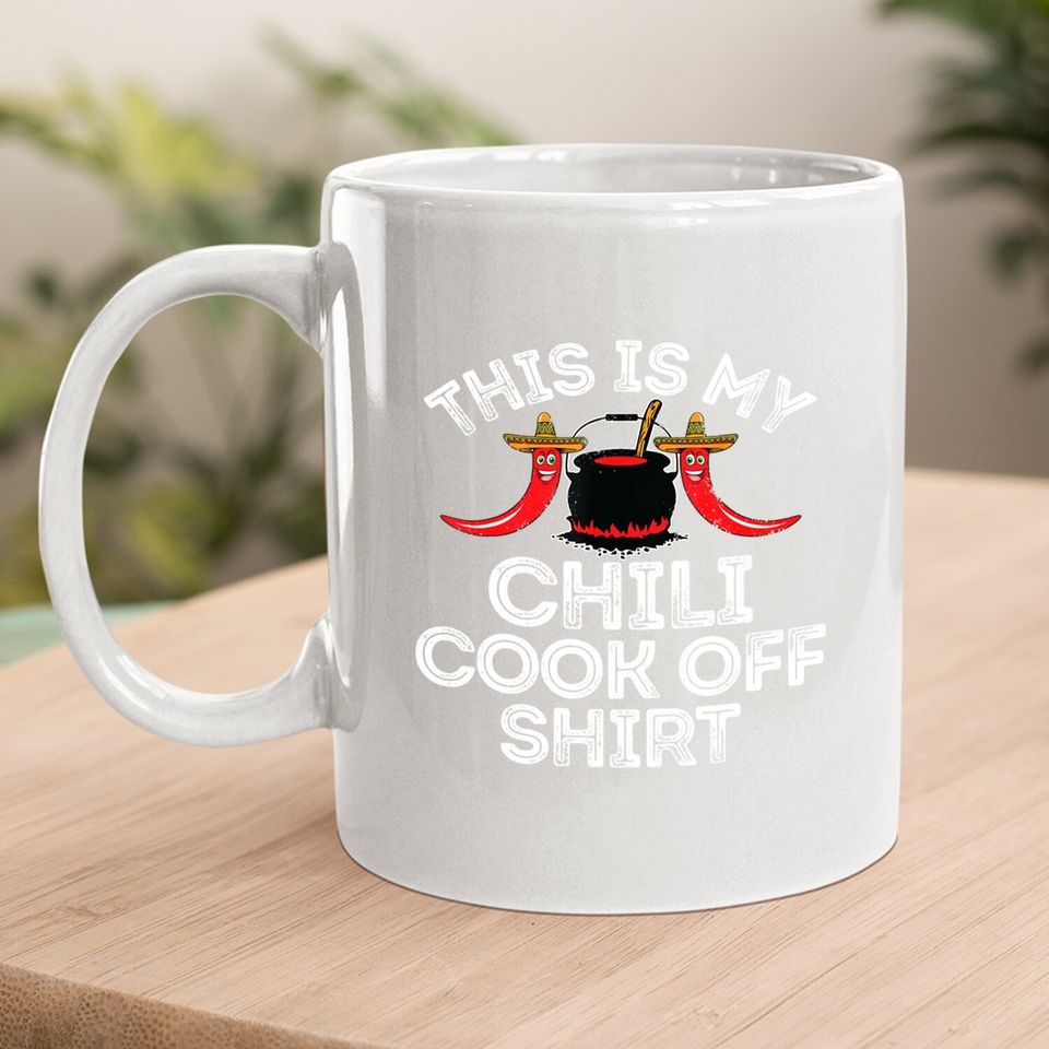 Chili Cook Off Coffee Mug Gift For Kids