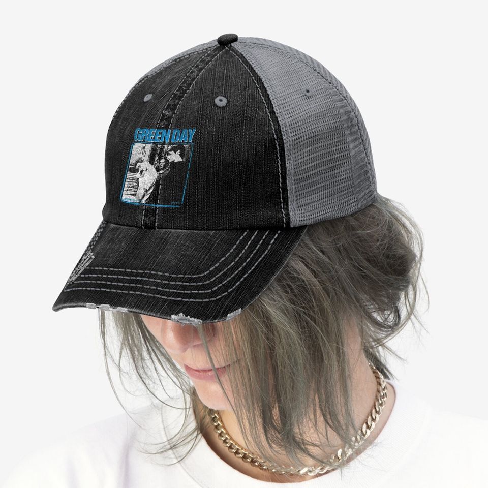 Green Day Photo Block Trucker Hat