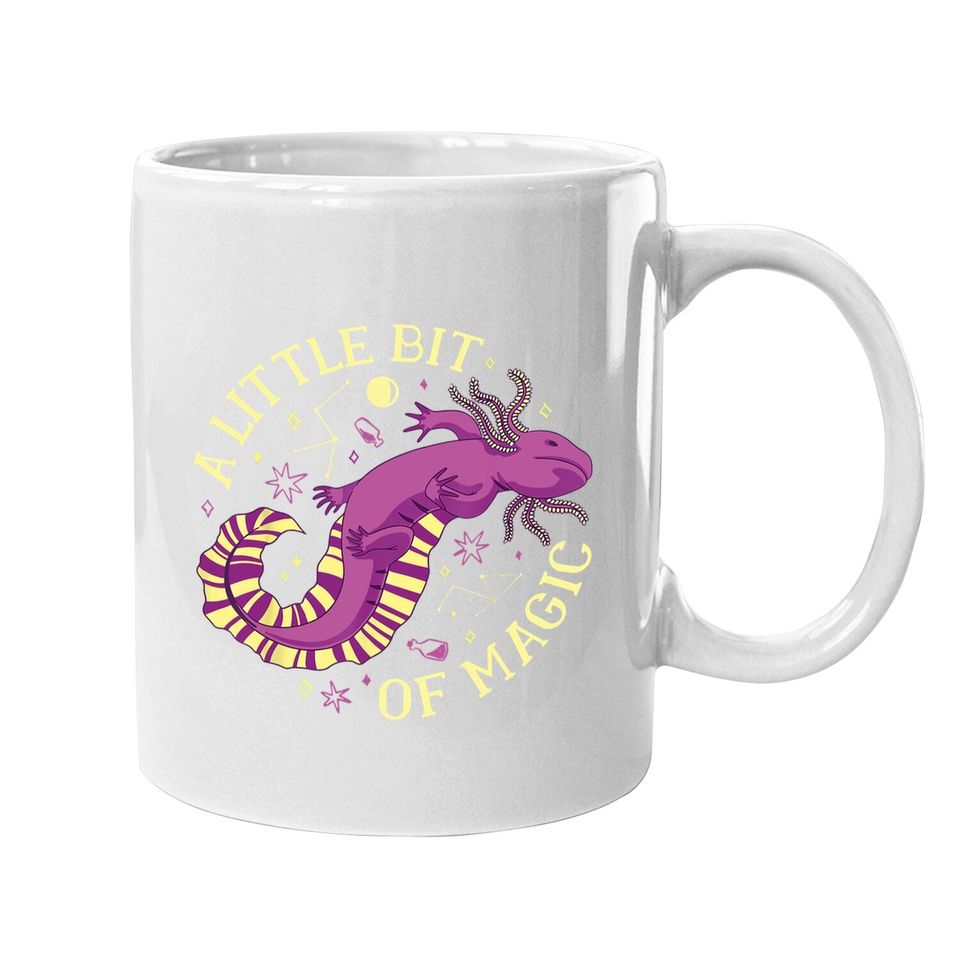 Axolotl Magic Animal Small Dragon Axolo Walking Fish Coffee Mug