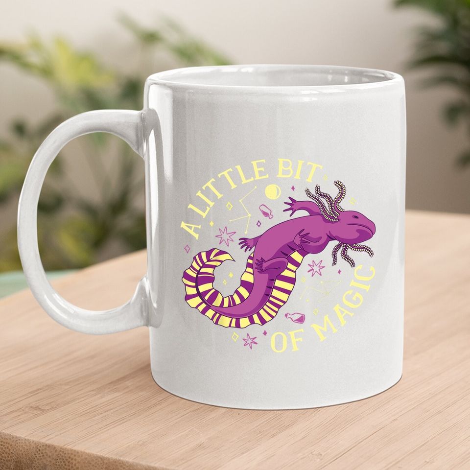 Axolotl Magic Animal Small Dragon Axolo Walking Fish Coffee Mug
