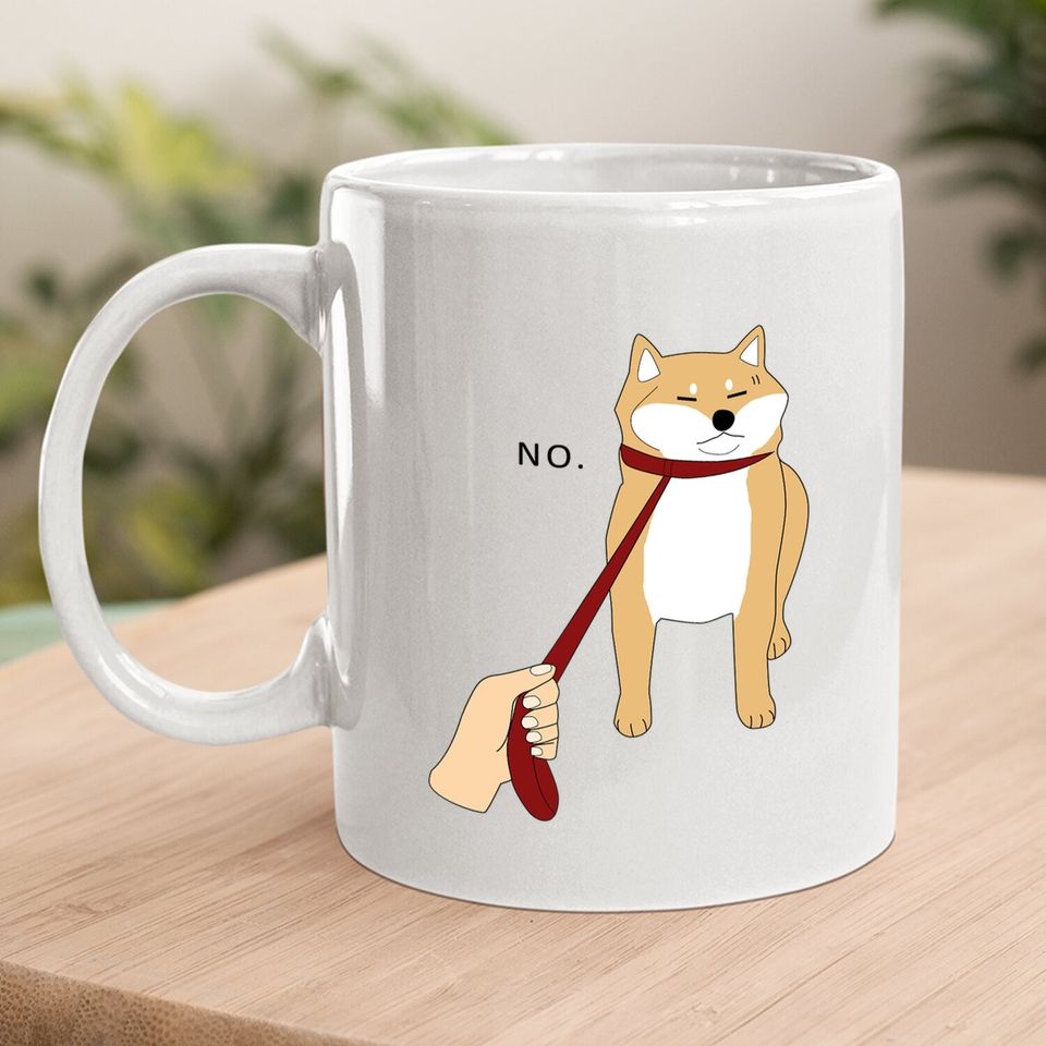 Shiba Inu Nope Doge Meme Coffee Mug