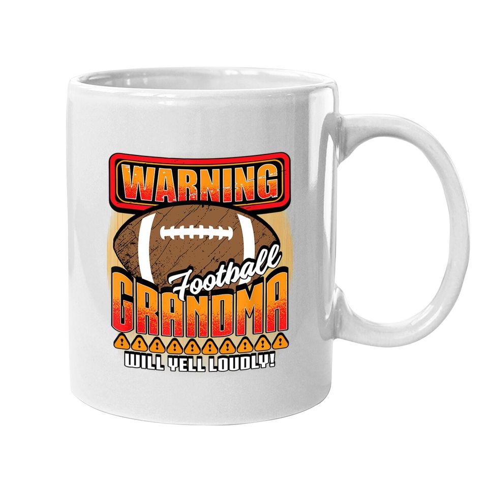 Football Grandma Coffee Mug