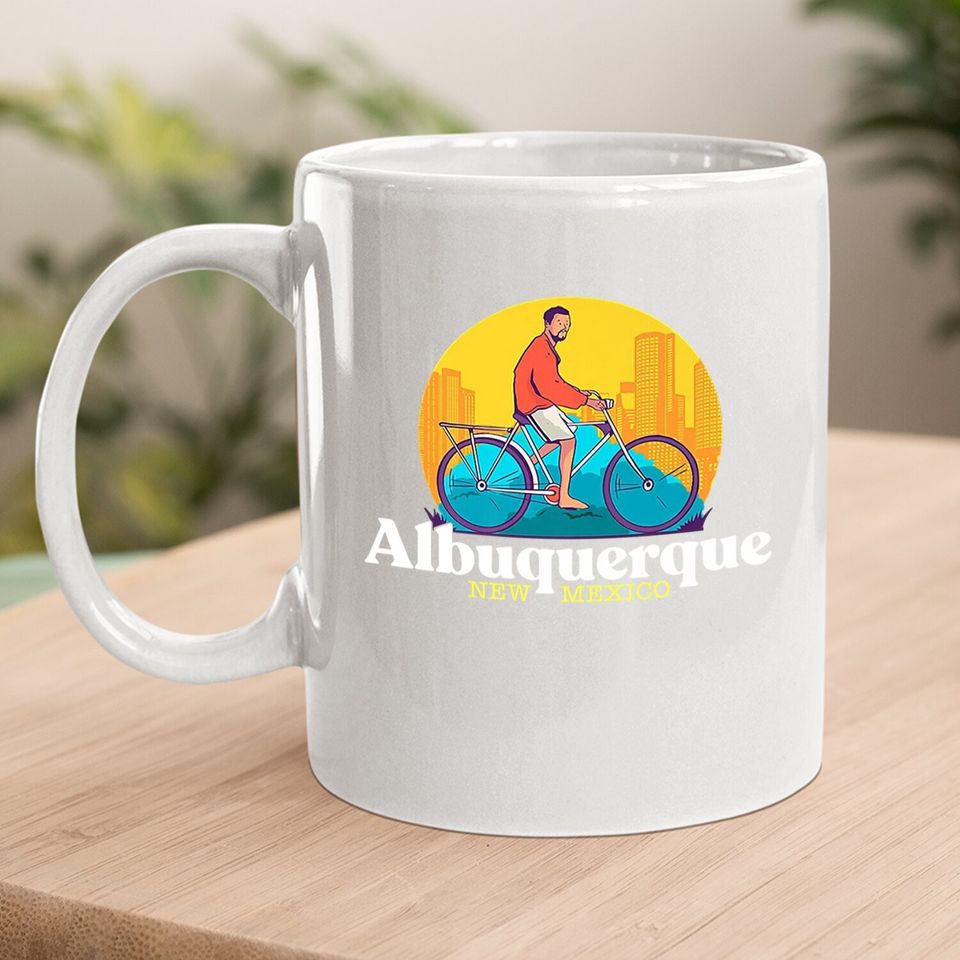 Albuquerque New Mexico 80s Retro Coffee Mug