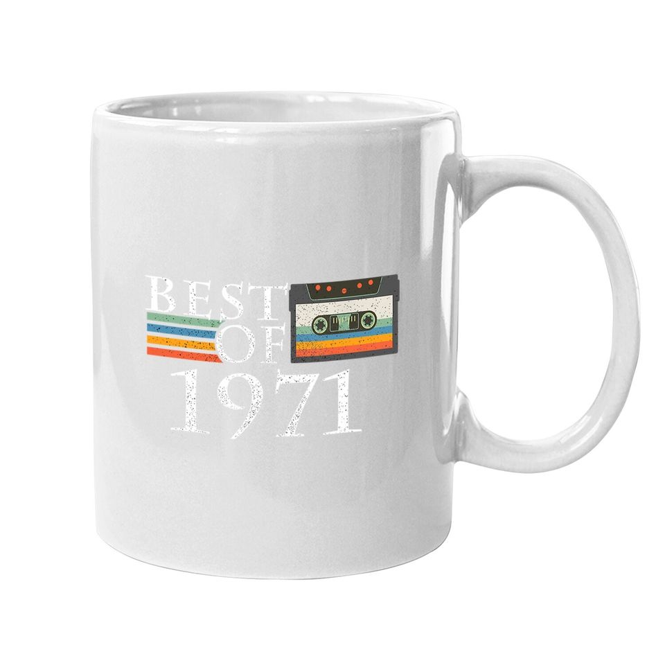 50th Birthday Celebration Vintage 1971 Coffee Mug