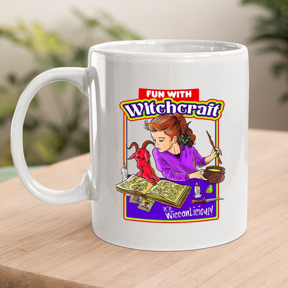 Witchcraft Wiccan-licious! Necronomicon Coffee Mug