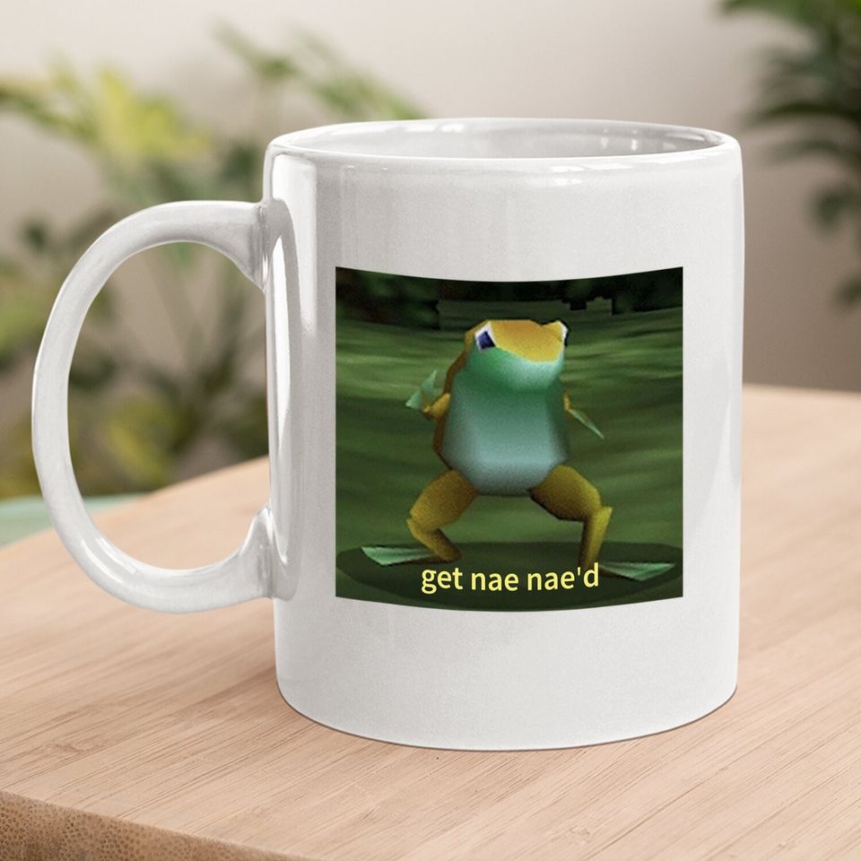 Get Nae Nae'd Dancing Frog Meme Coffee Mug