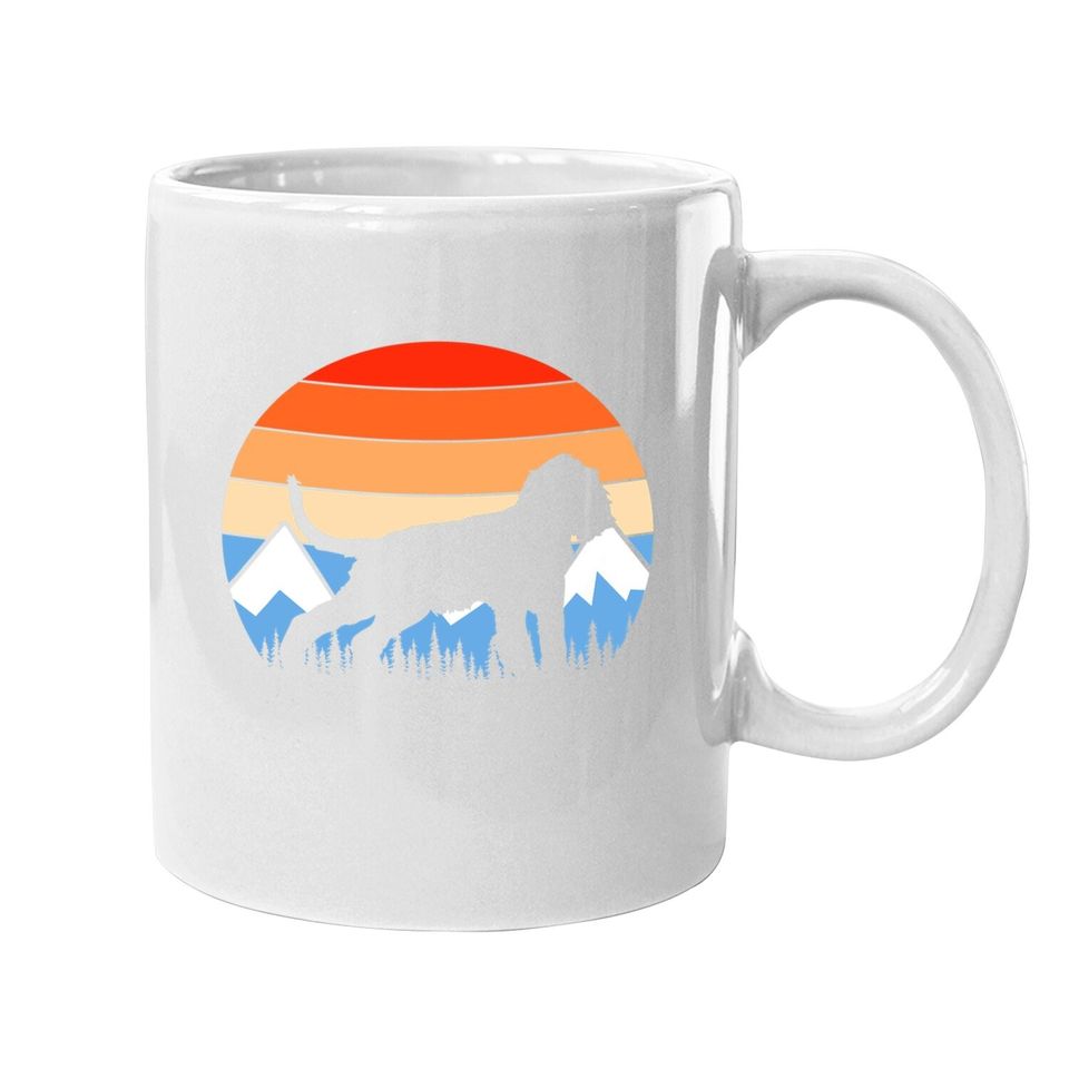 English Springer Spaniel Dog Mountain Hiking Vintage Coffee Mug