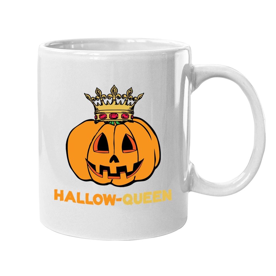 Funny Hallow Queen Costume For Halloween Party Lovers Coffee Mug
