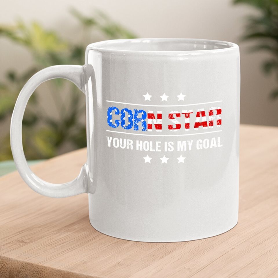 Corn Star Your Hole Is My Goal Cornhole Coffee Mug