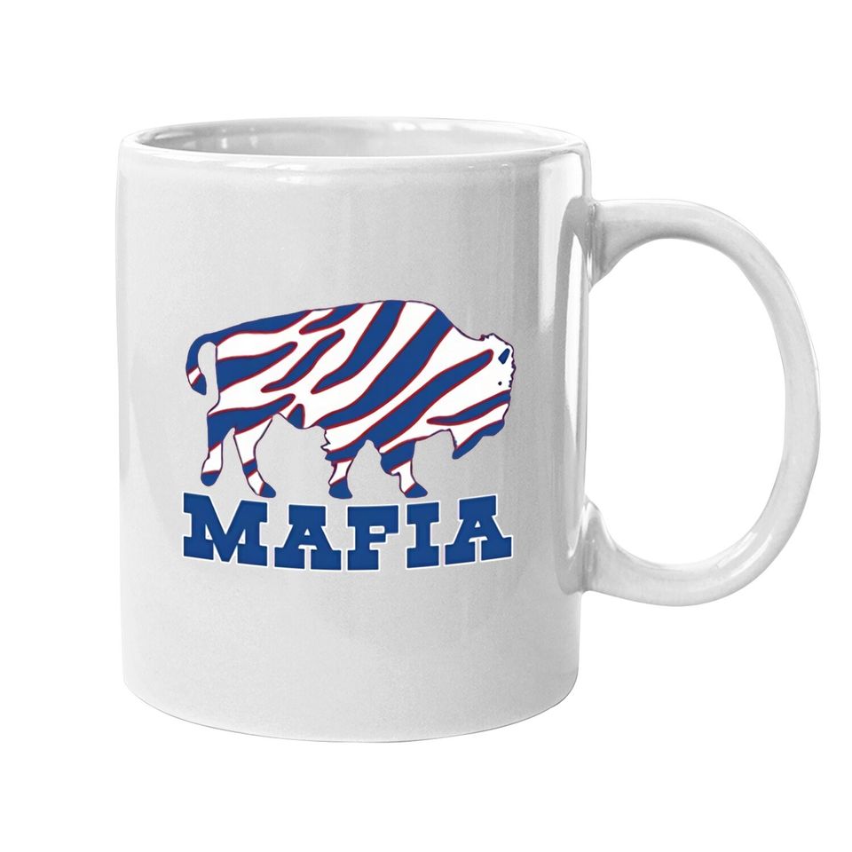 Red Bills Mafia Zubaz Logo Coffee Mug