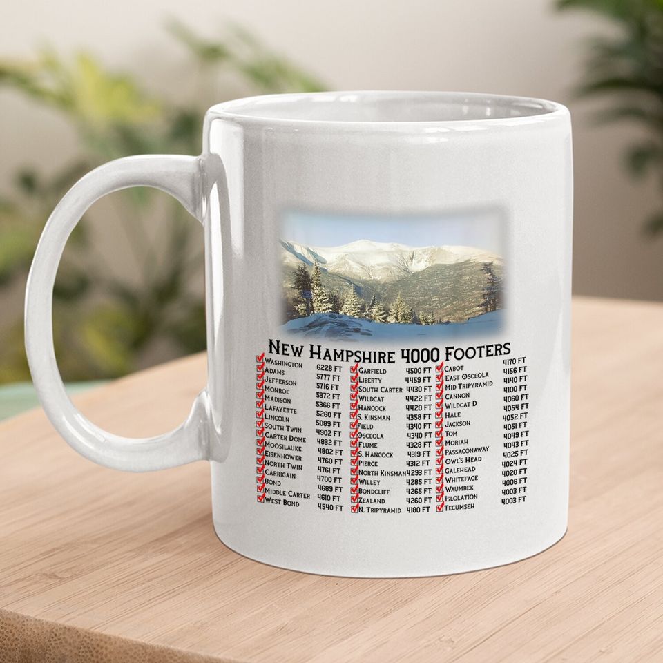 New Hampshire 4000 Footers Coffee Mug