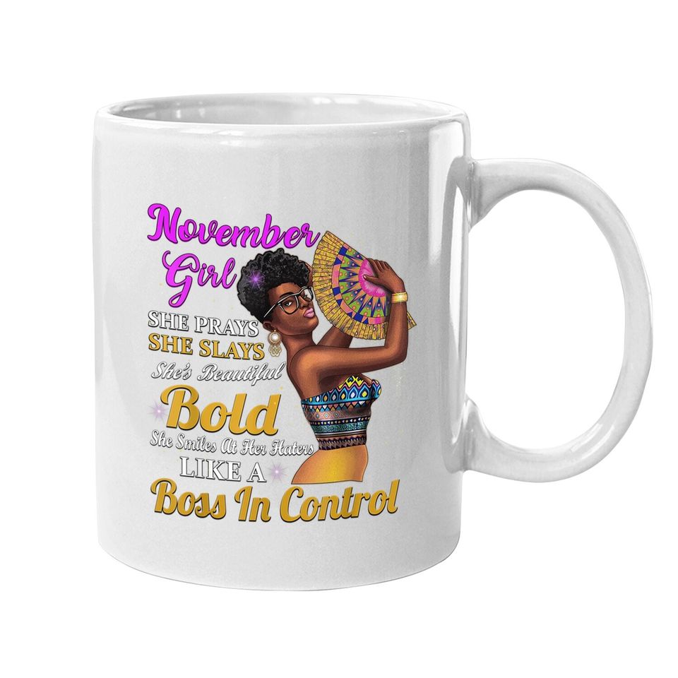 Scorpio November Girl Birthday Coffee Mug