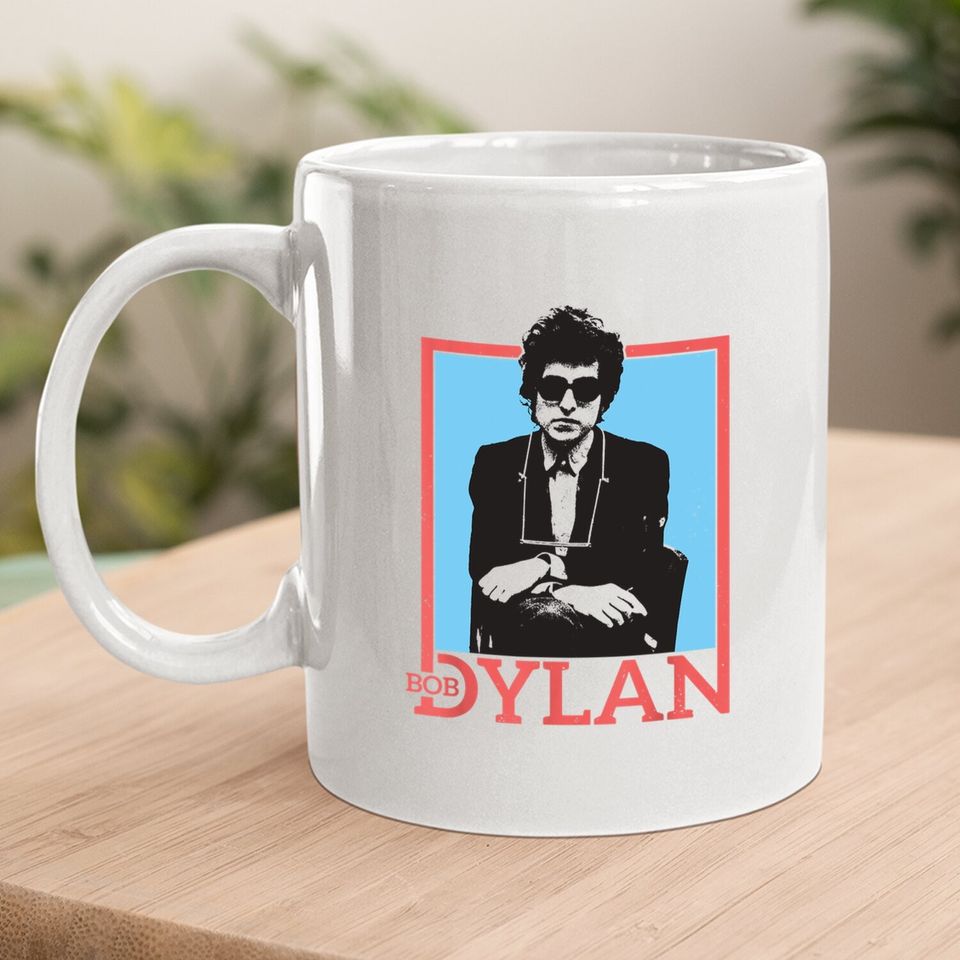 Bob Dylan Outline ly Licensed Coffee Mug
