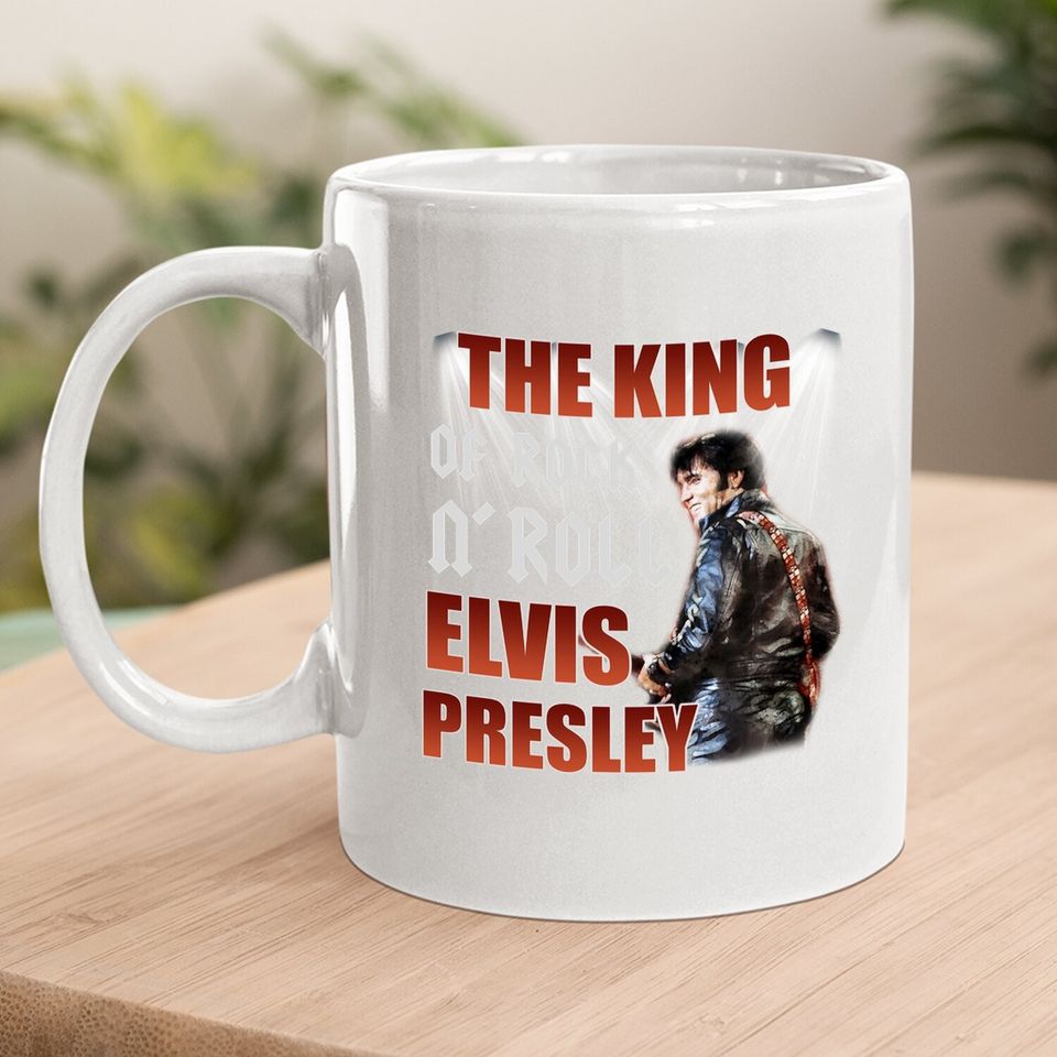 King Of Rock & Roll Elvis Presley Coffee Mug