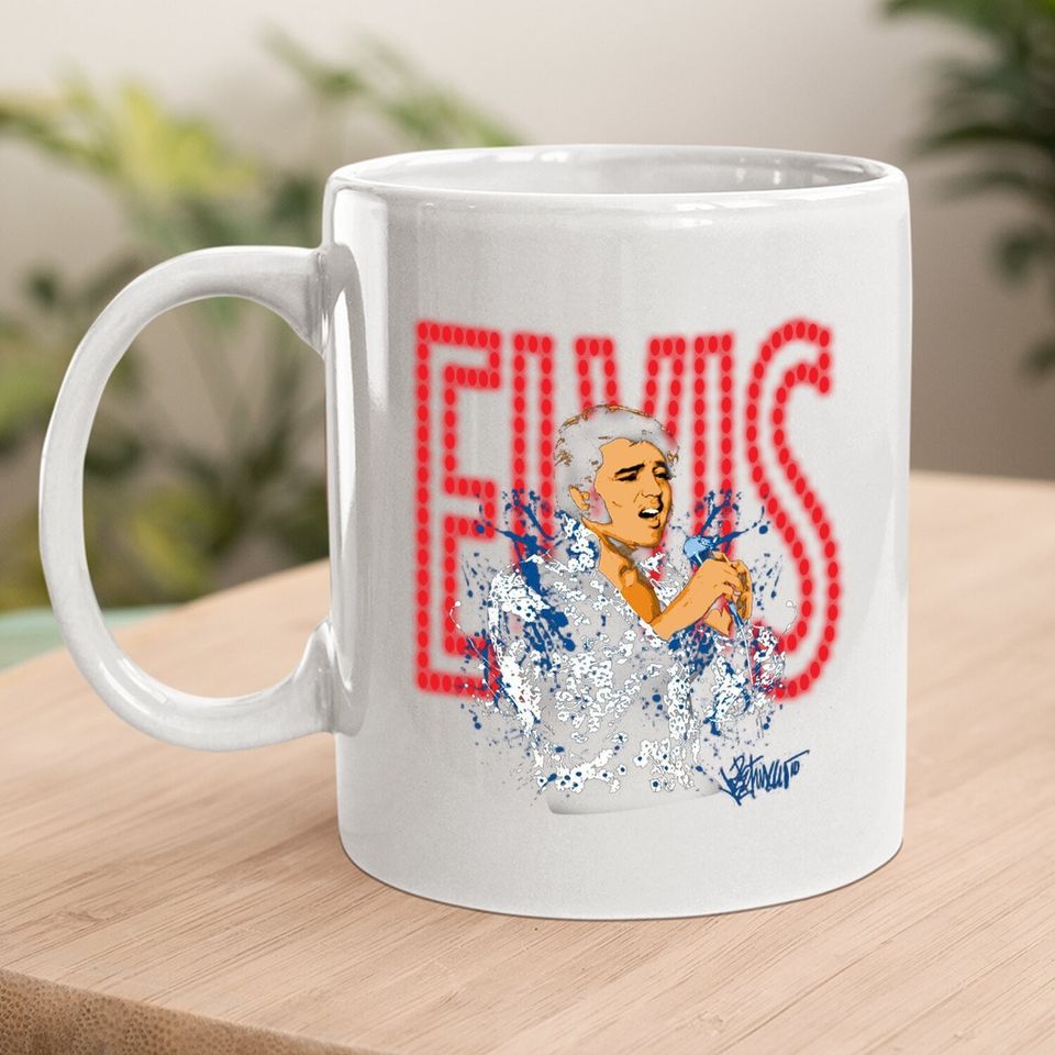 Elvis Presley Singing Coffee Mug
