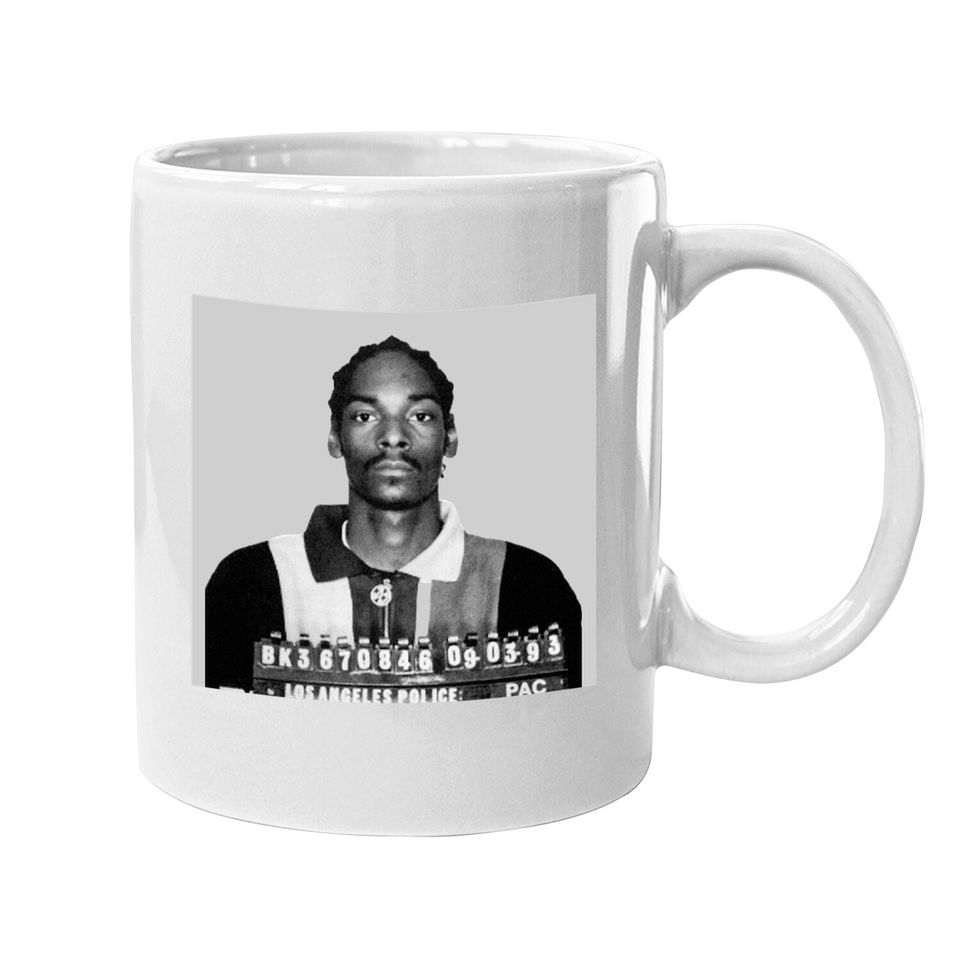 Snoop Dogg Mugshot Rapper Coffee Mug