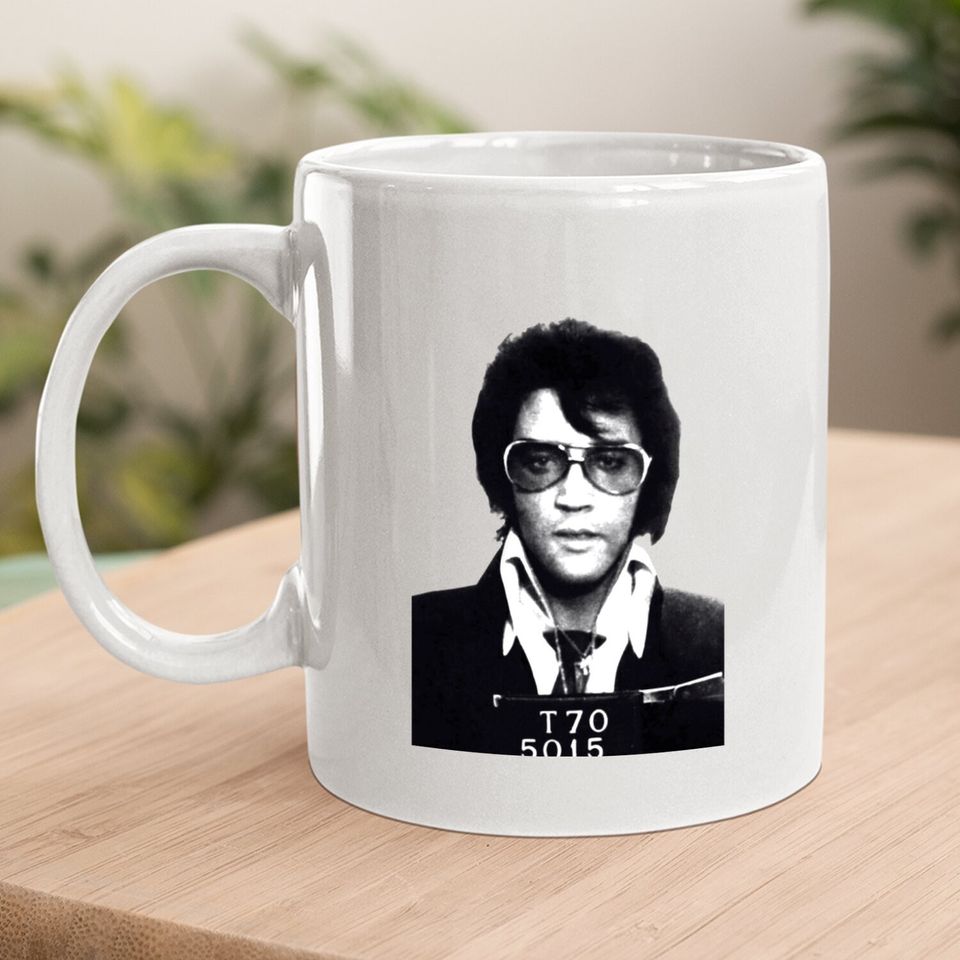 Elvis Presley King Rock N Roll Coffee Mug