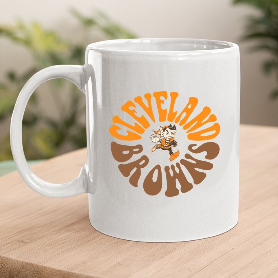 Cleveland Browns Hippy Style Elf Coffee Mug