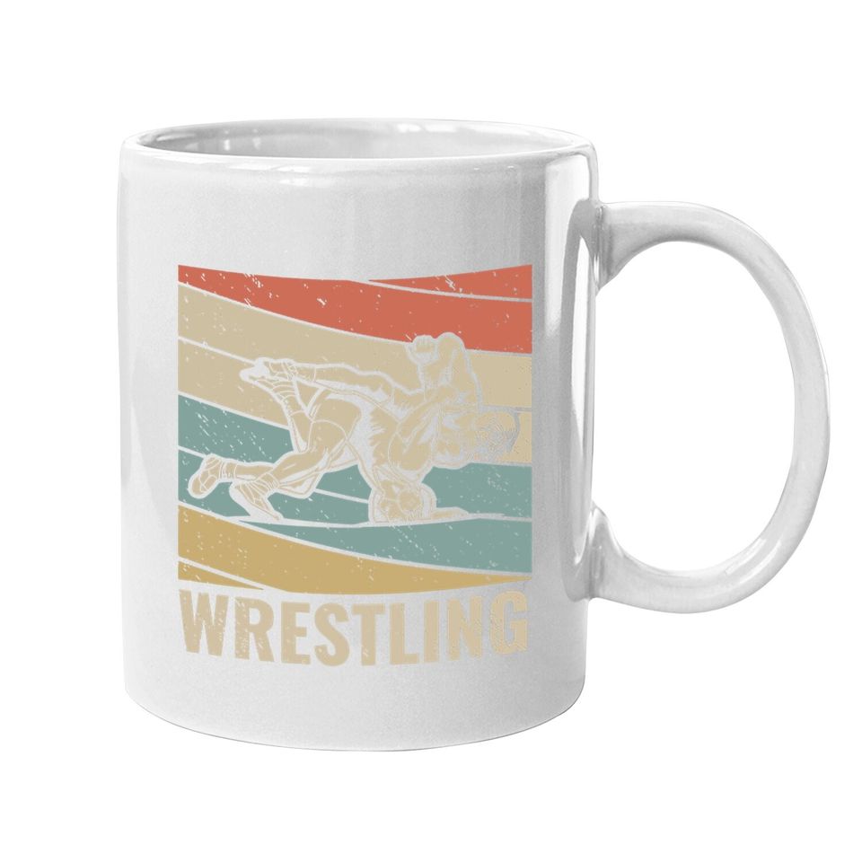 Wrestling Freestyle Coffee Mug