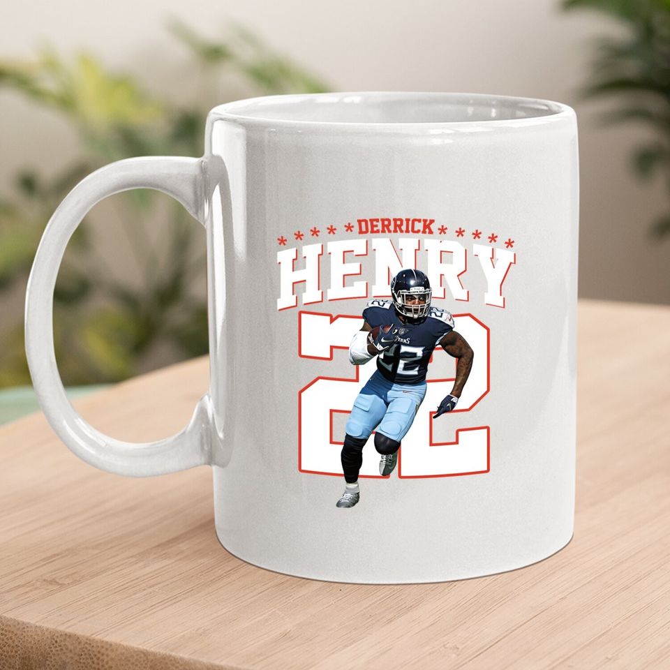 Derrick Henry 22 Tennesese Titan Coffee Mug