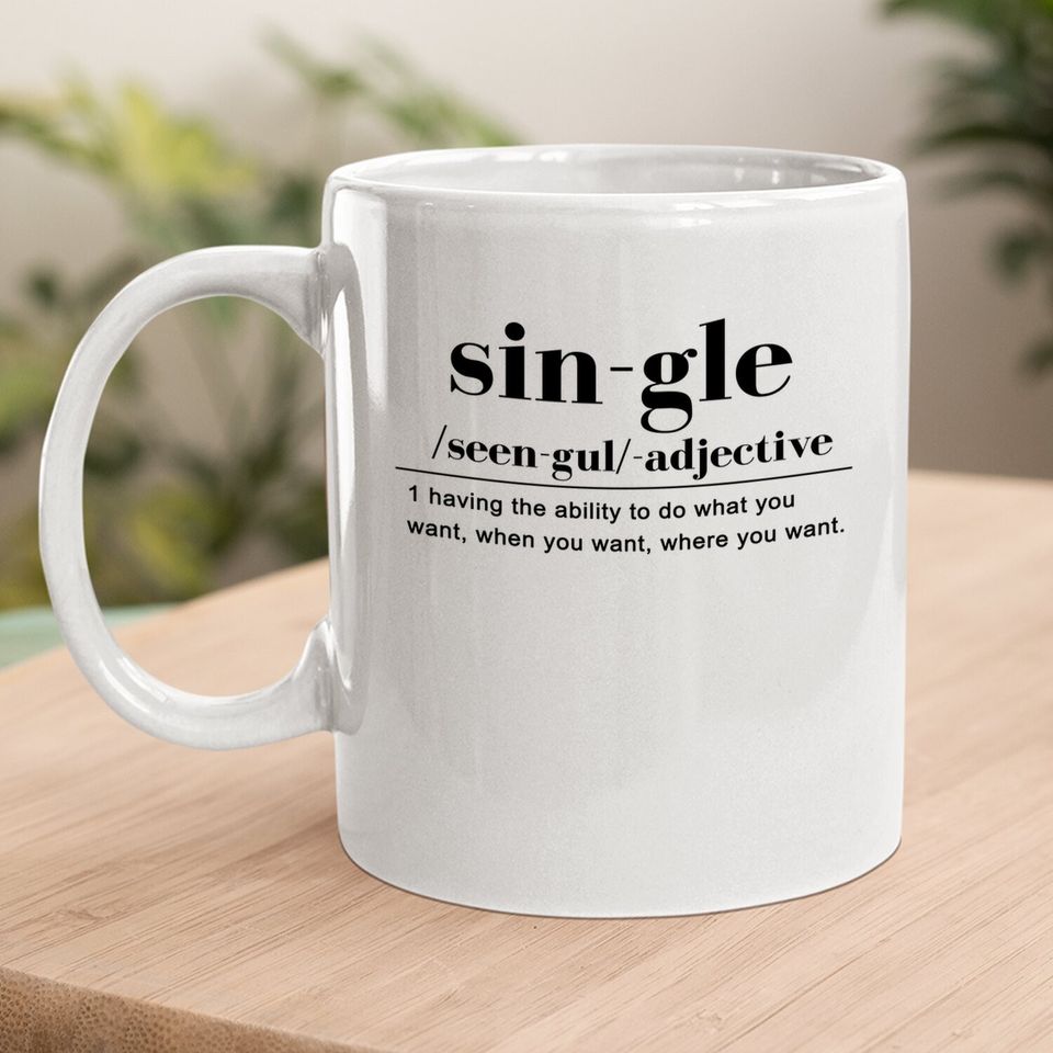 Single Definition Coffee Mug