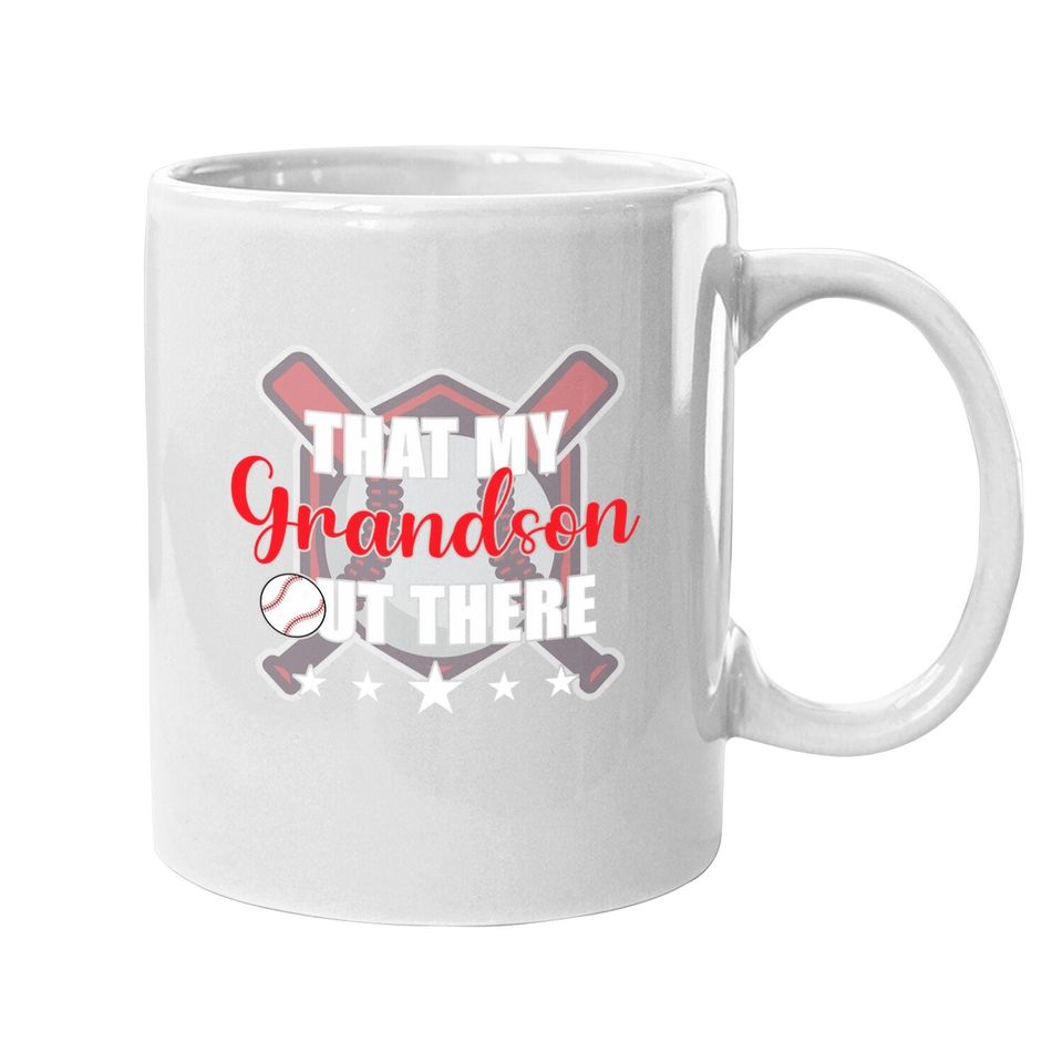 Thats My Grandson Out There Coffee Mug
