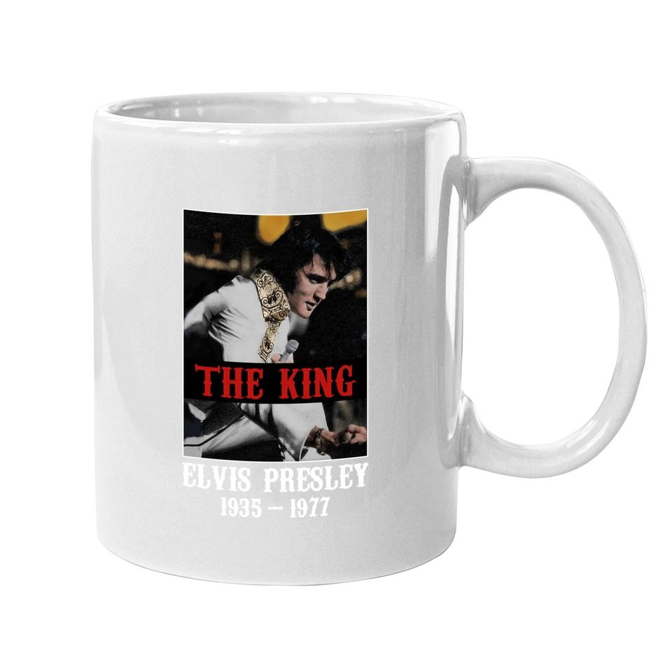 The King Elvis Presley Coffee Mug