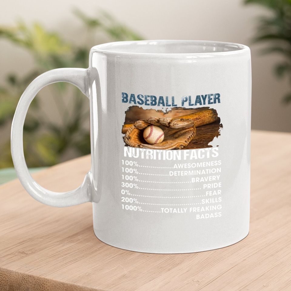 Baseball Player Coffee Mug