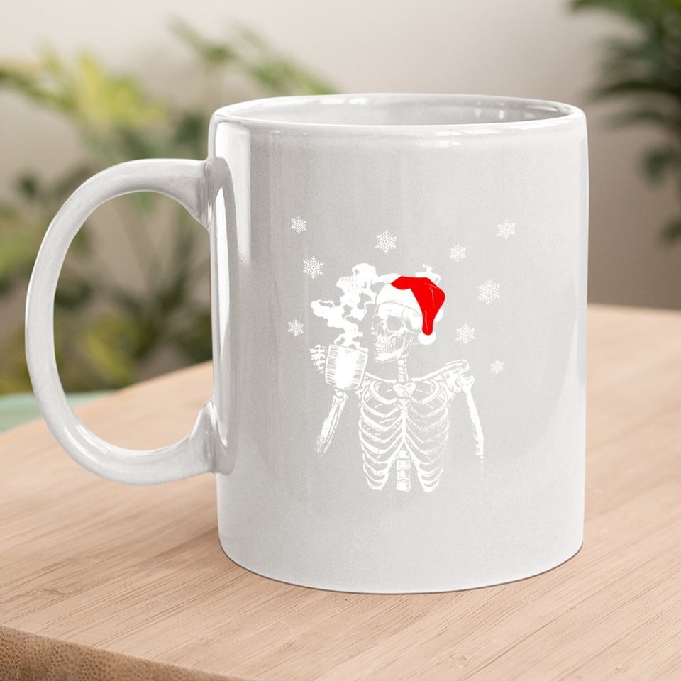 Skeleton Christmas Cute Coffee Mug
