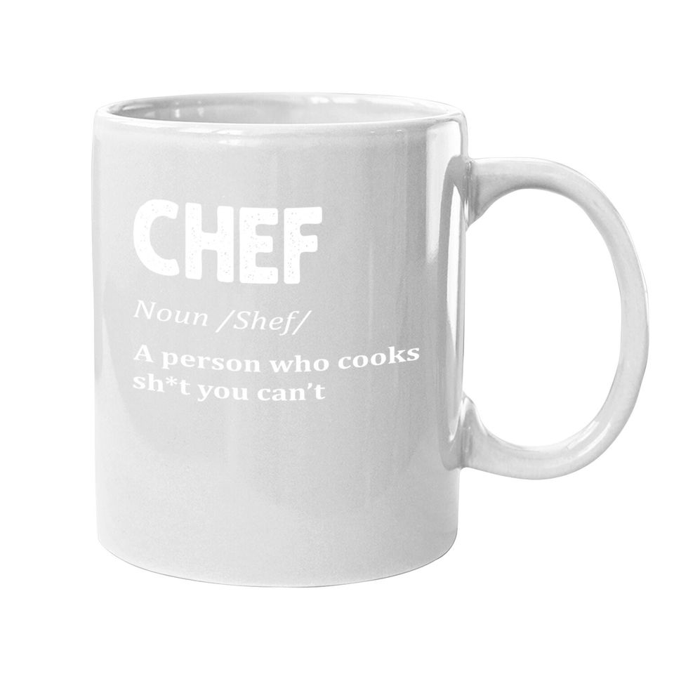Chef Coffee.  mug Definition