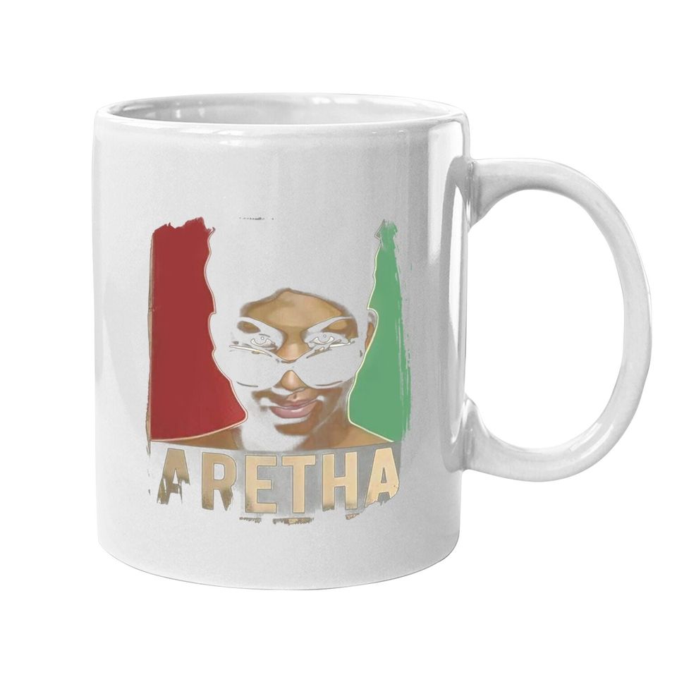 Aretha Franklin Coffee. mug Classic Short Sleeve Mug Coffee. mug Tops