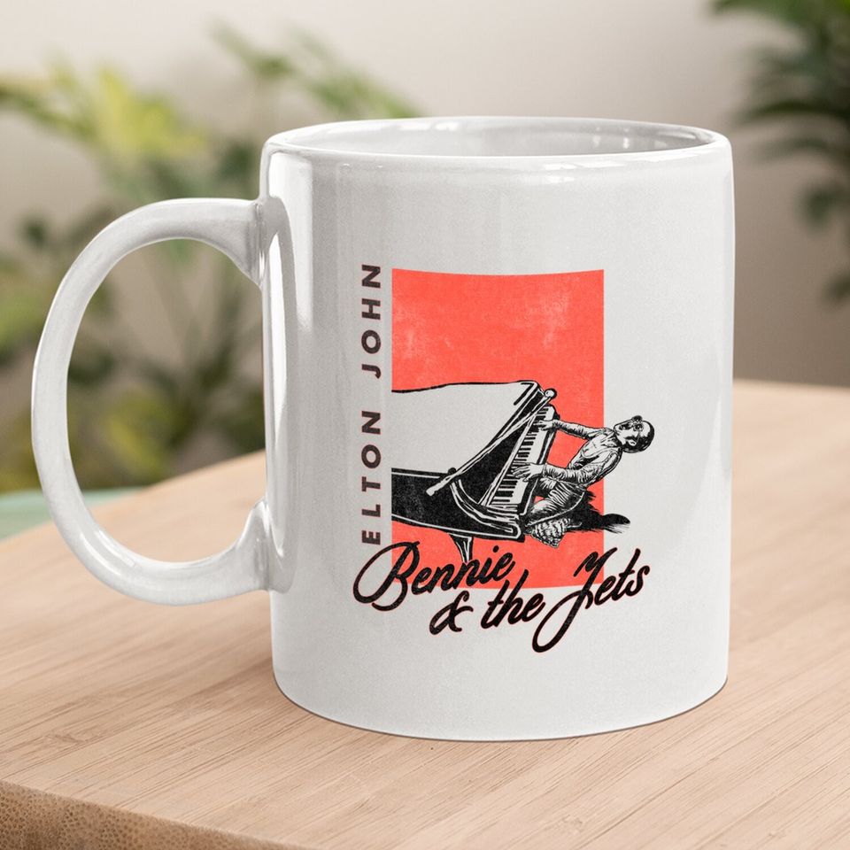 Elton John Bennie And The Jets Coffee.  mug