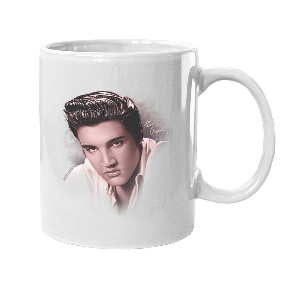 Trevco Elvis Presley The Stare Coffee.  mug