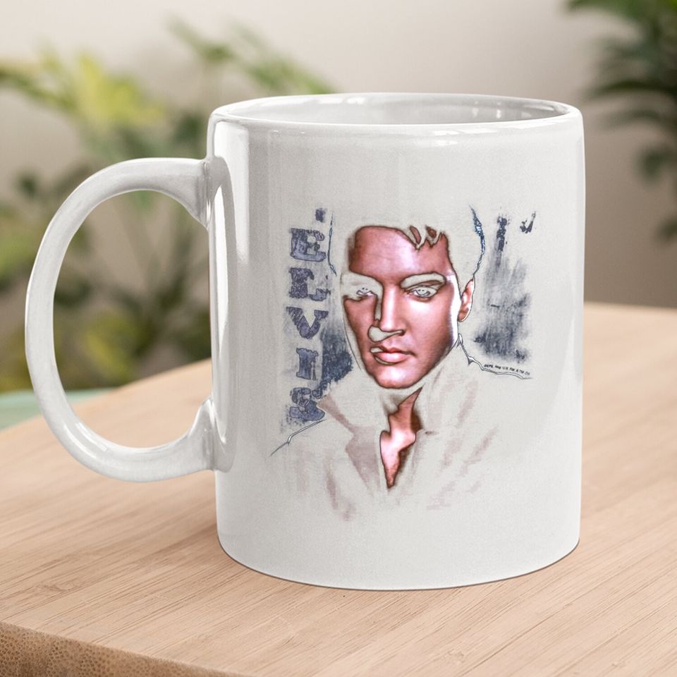 Elvis Presley Tough Adult Coffee.  mug