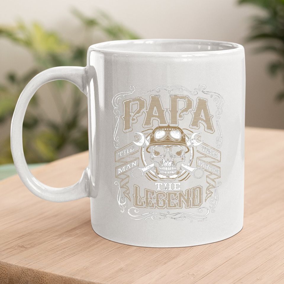 Papa The Man The Myth The Legend - Graphic Mug